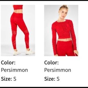 Fabletics Limitless crop and leggings set